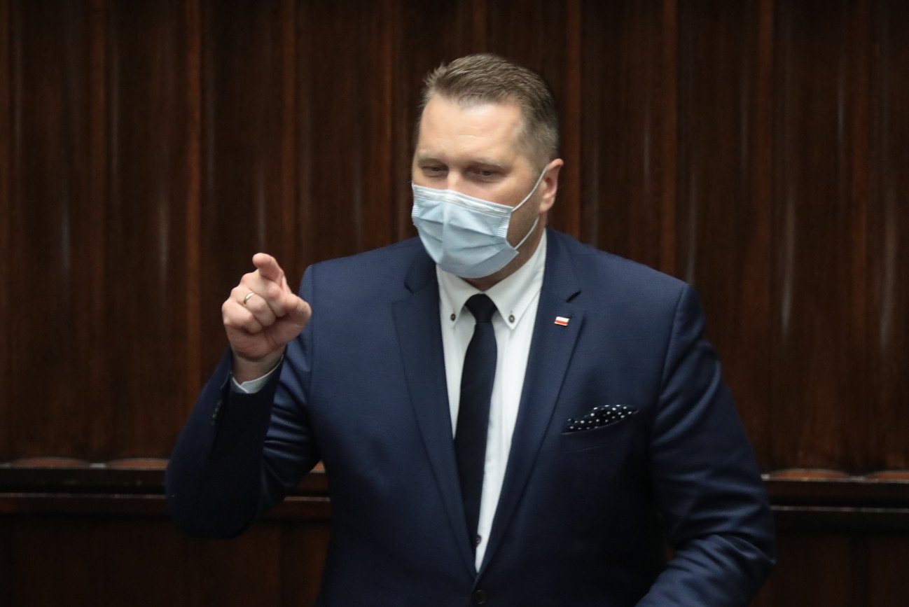 Minister edukacji i nauki Przemysław Czarnek.