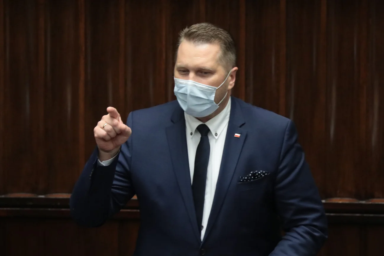 Minister edukacji i nauki Przemysław Czarnek.