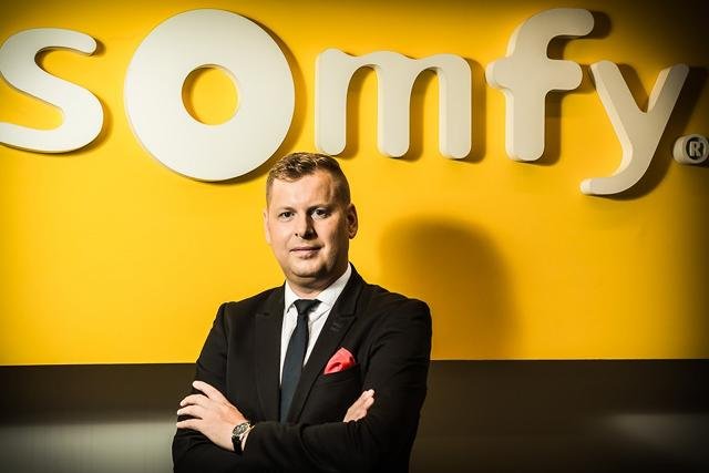Radosław Borkowski, dyrektor zarządzający polskiego oddziału Somfy sp.z o.o.