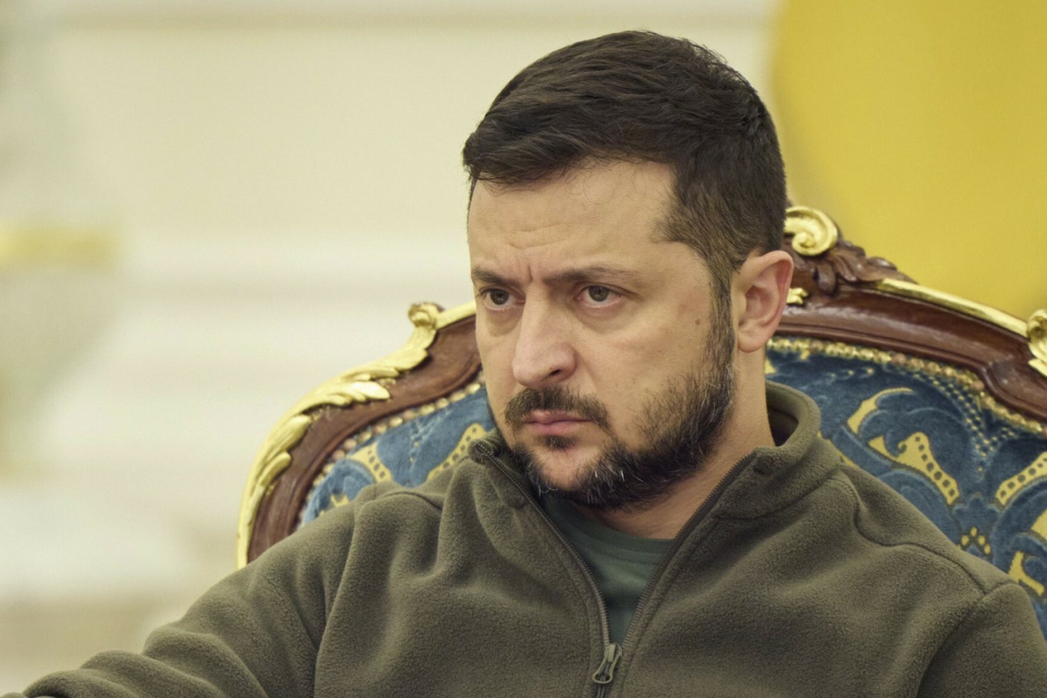 Prezydent Ukrainy Wołodymyr Zełenski.