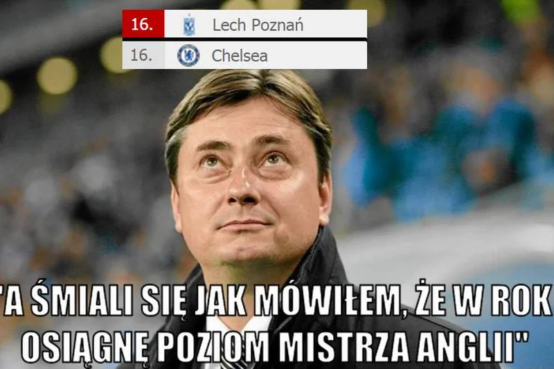 Lech Poznań zamyka tabelę Ekstraklasy.
