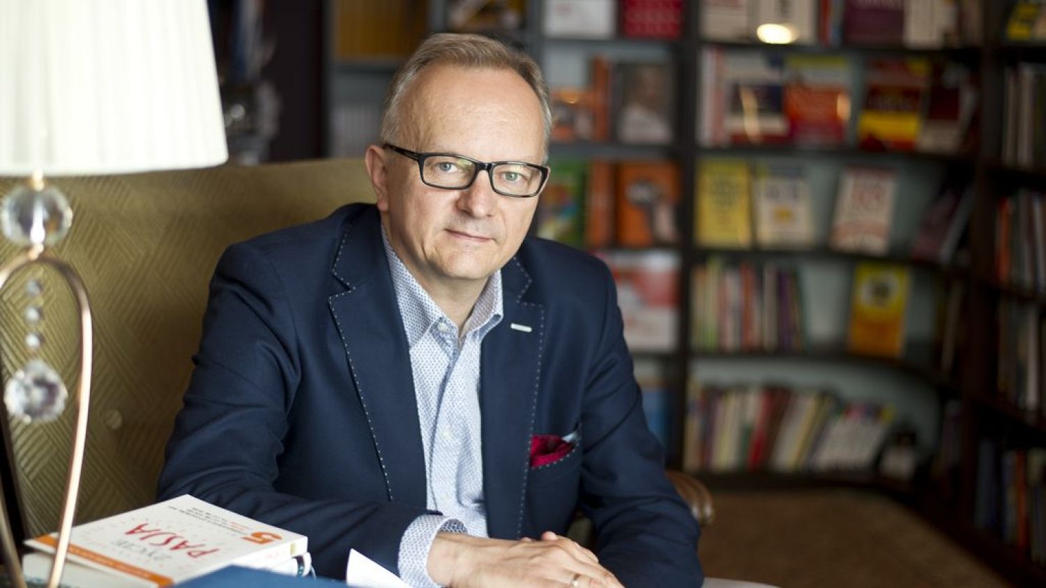 Jacek Walkiewicz, psycholog, mówca, trener, autor m.in. książki "Pełna MOC możliwości"