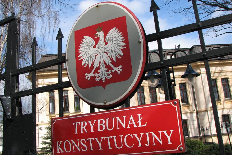 Konferencja w Trybunale Konstytucyjnym bez dziennikarzy mediów prywatnych.