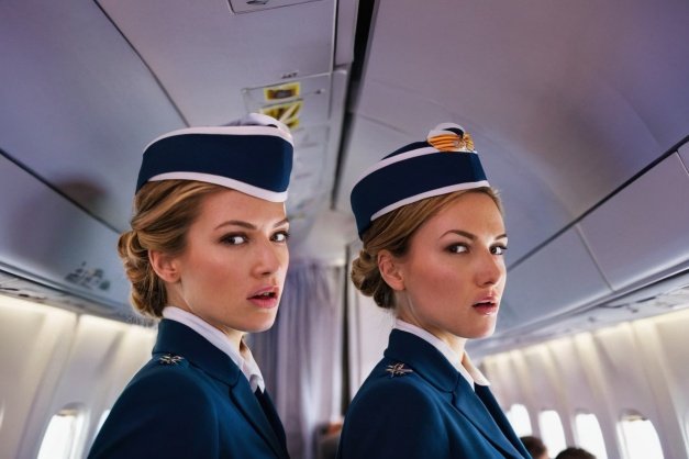 Stewardessy starają się wyłowić pasażerów, którzy będą sprawiać problemy, jeszcze przed startem.