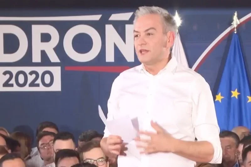 Robert Biedroń w Warszawie przedstawił swoje wyborcze pomysły.