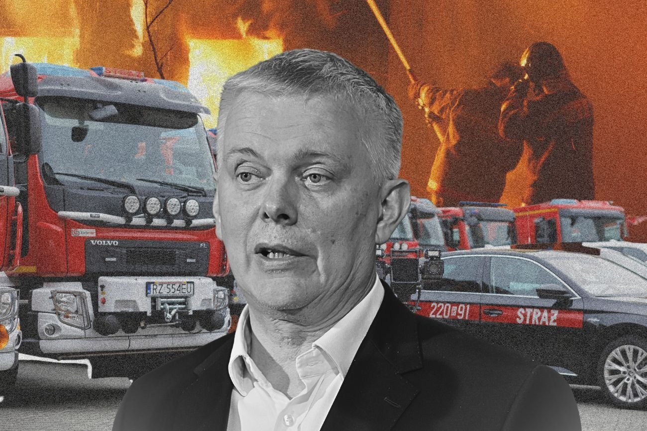 Szef MSWiA o serii pożarów w Polsce: Traktujemy poważnie wszystkie sygnały