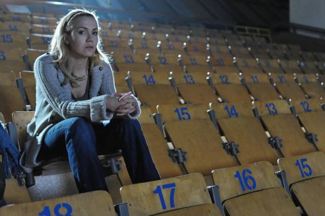 Olga Bołądź w roli Agaty Mróz