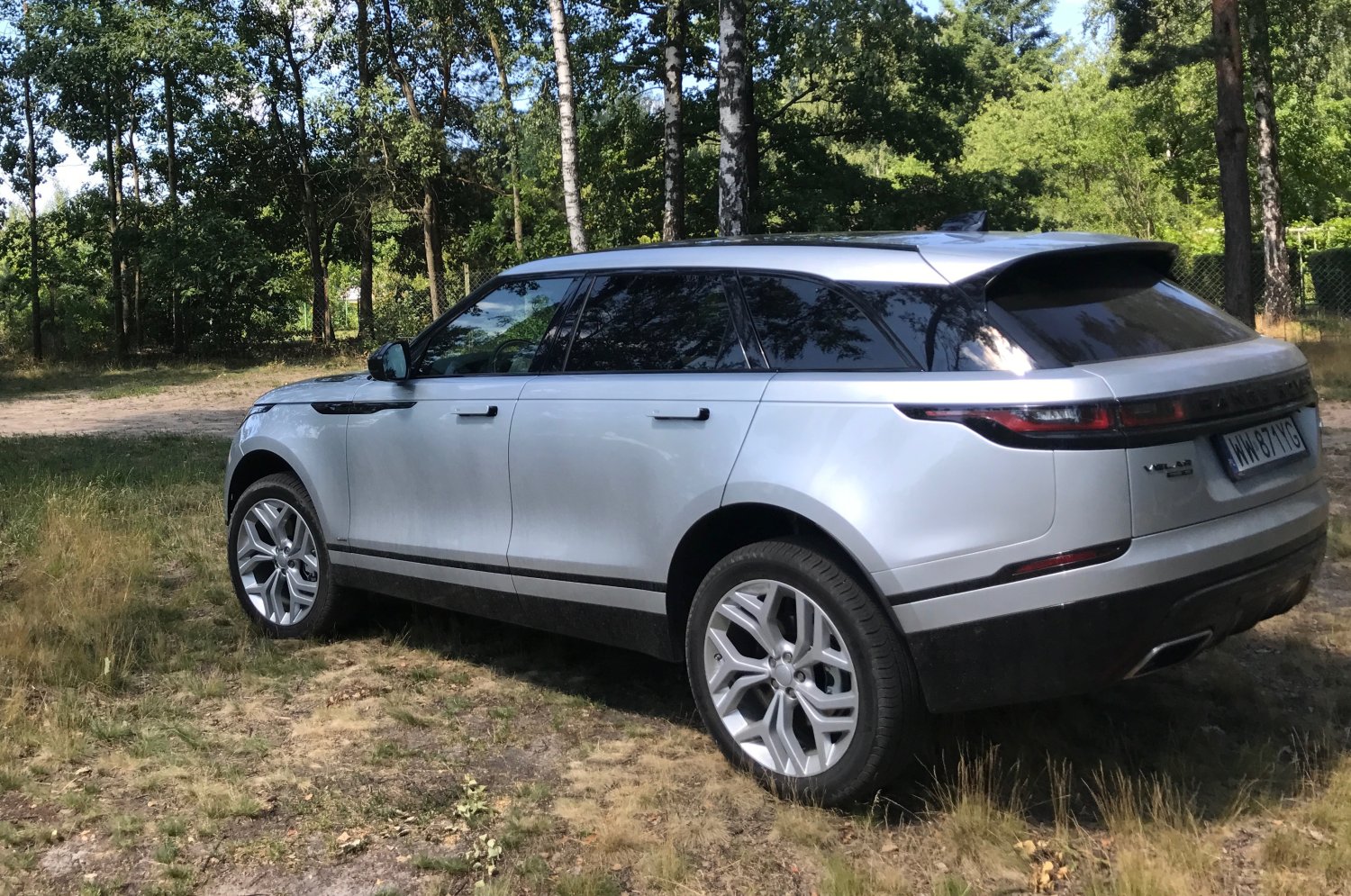 Jak się okazało, Ranger Rover Velar to nie tylko ogromna wyścigówka. Można nim poszaleć także w terenie.