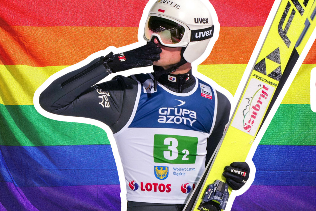 Sport i LGBT: Andrzej Stękała Andrzej Stękał dokonał coming outu
