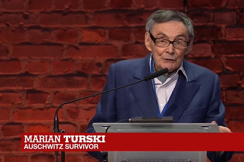 Wystąpienie Mariana Turskiego w Oświęcimiu jest pokazywane przez zagraniczne media.