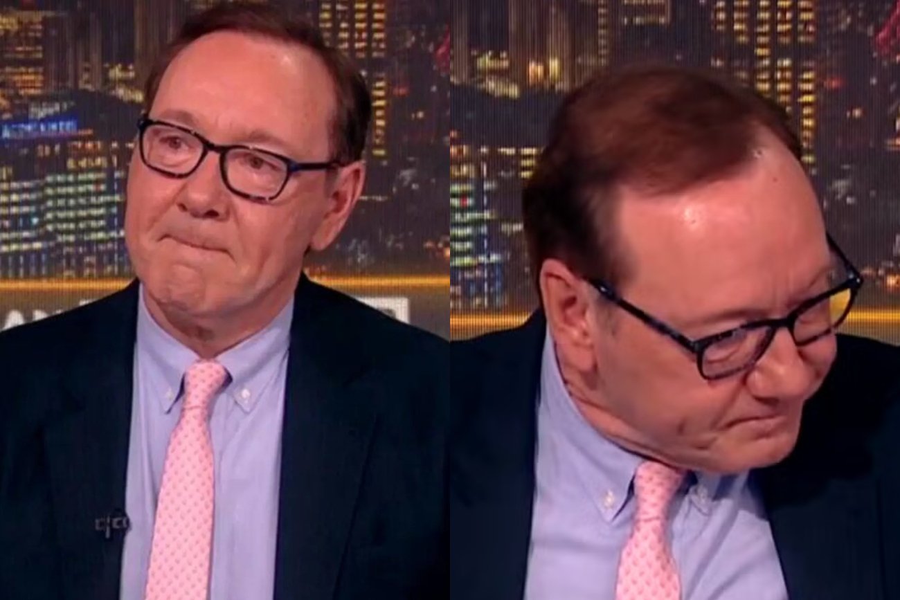 Kevin Spacey udzielił wywiadu Piersowi Morganowi. Kontrowersyjny aktor popłakał się na wizji.