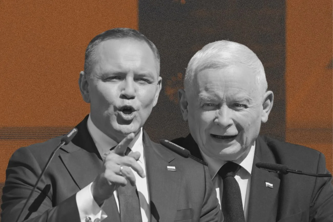 Karol Nawrocki i Jarosław Kaczyński