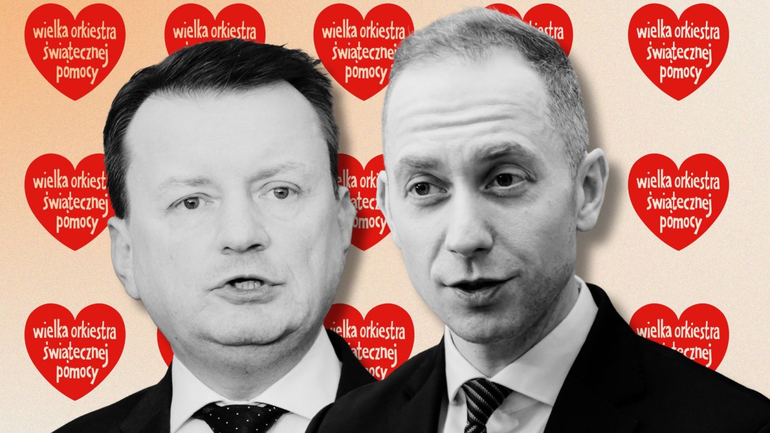 Mariusz Błaszczak oburzony akcją Cezarego Tomczyka na WOŚP Mariusz Błaszczak kontra Cezary Tomczyk i WOŚP