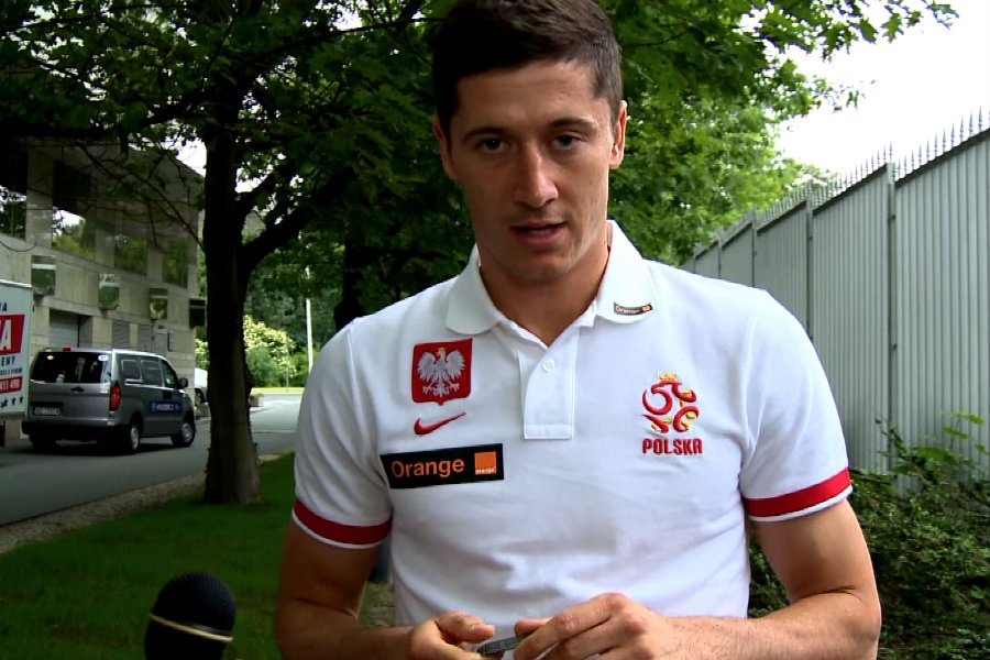 Robert Lewandowski wystąpił w akcji "Nie wstydzę się Jezusa".