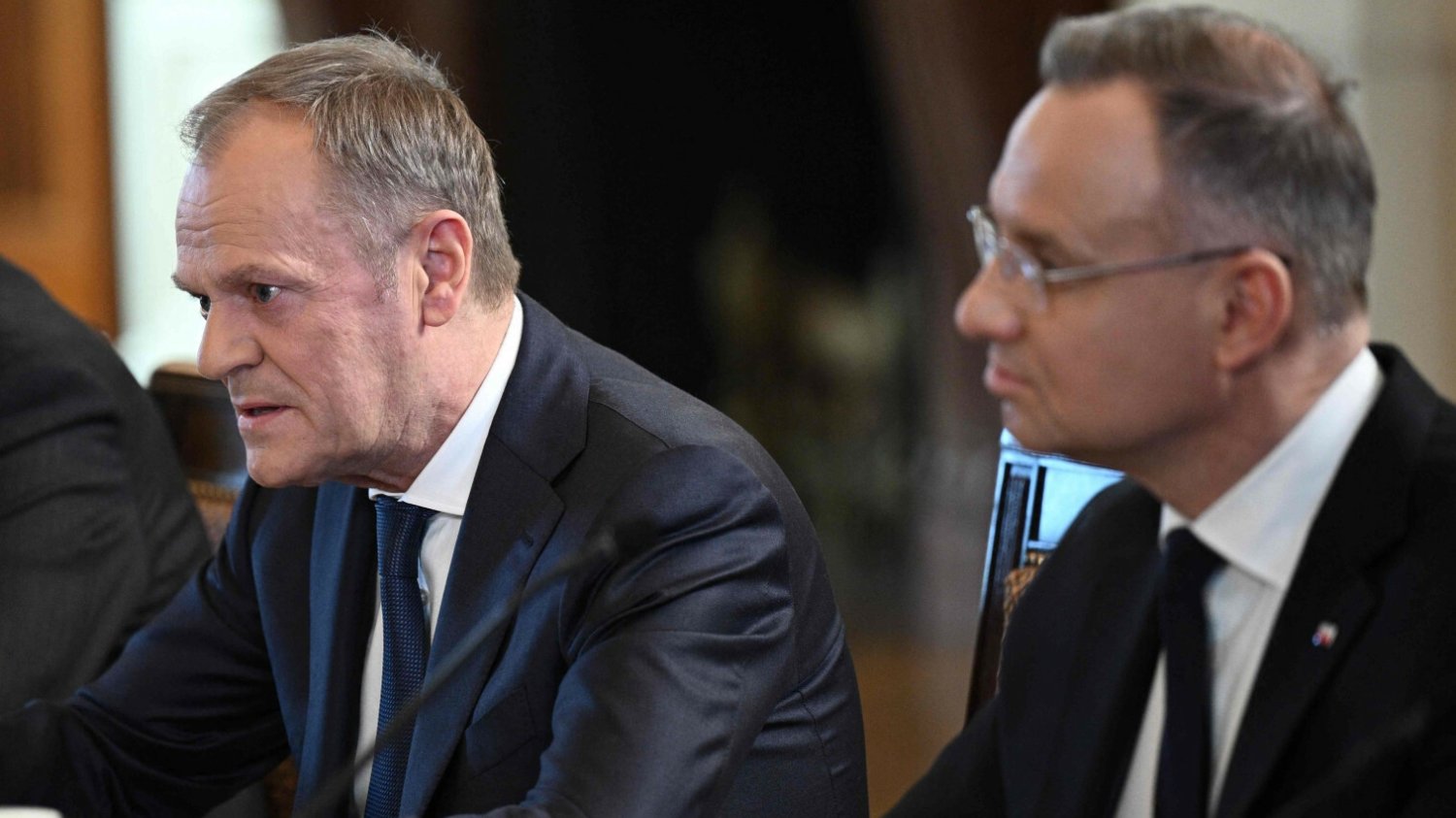 Tusk na spotkaniu z Bidenem. W sprytny sposób uderzył w Dudę.