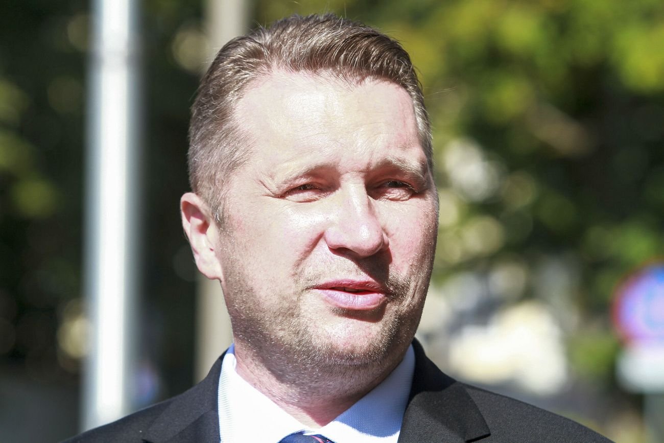 Przemysław Czarnek zorganizował wyborczą agitkę w krakowskim kościele