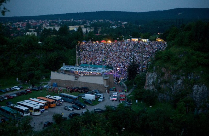 Kielce, Amfiteatr na Kadzielni, 2009 rok.