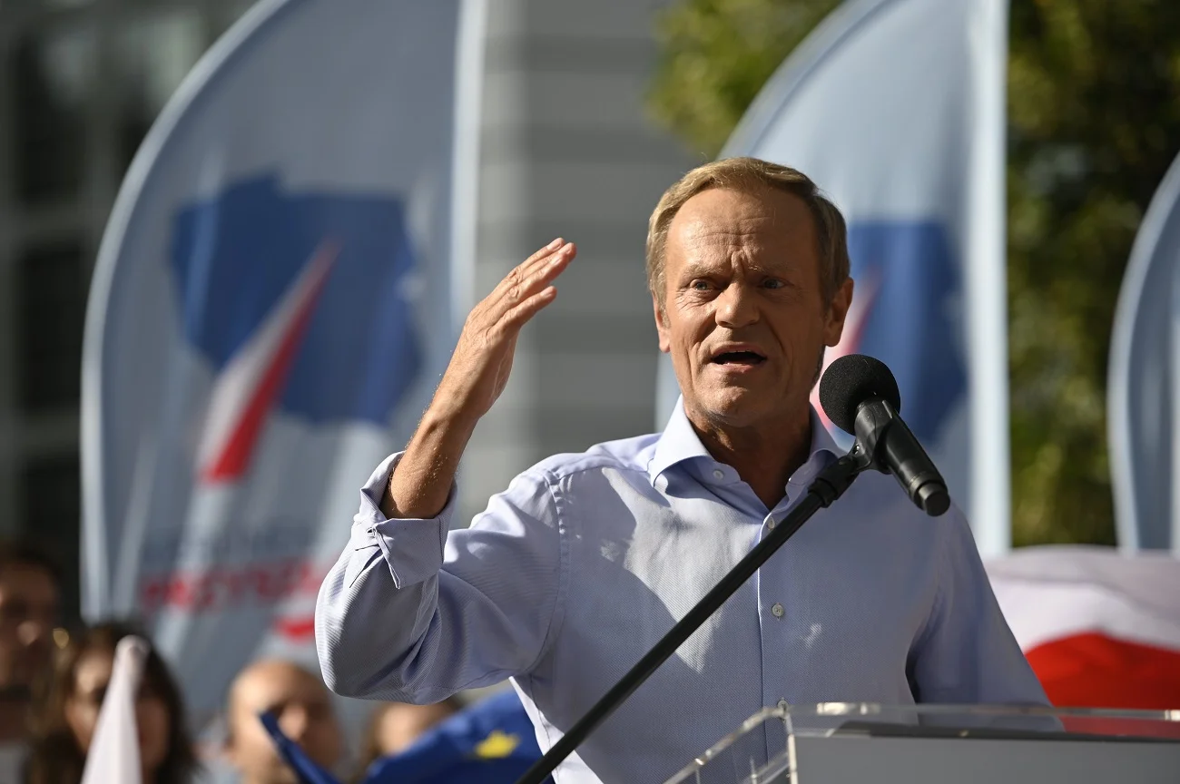 Donald Tusk wygłosił przemówienie w Gdańsku.