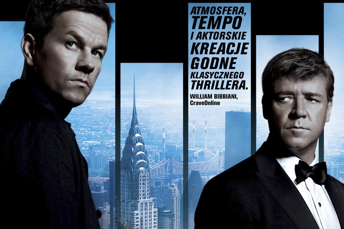 Mark Wahlberg i Russell Crowe w filmie "Władza"