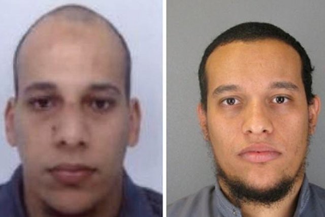 Francuska policja poszukuje braci  Cherifa i Saida Kouachich