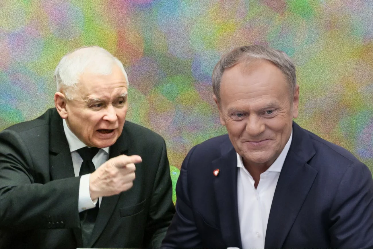 Życzenia na Wielkanoc od Tuska i Kaczyńskiego. Różnicy nie sposób pominąć.