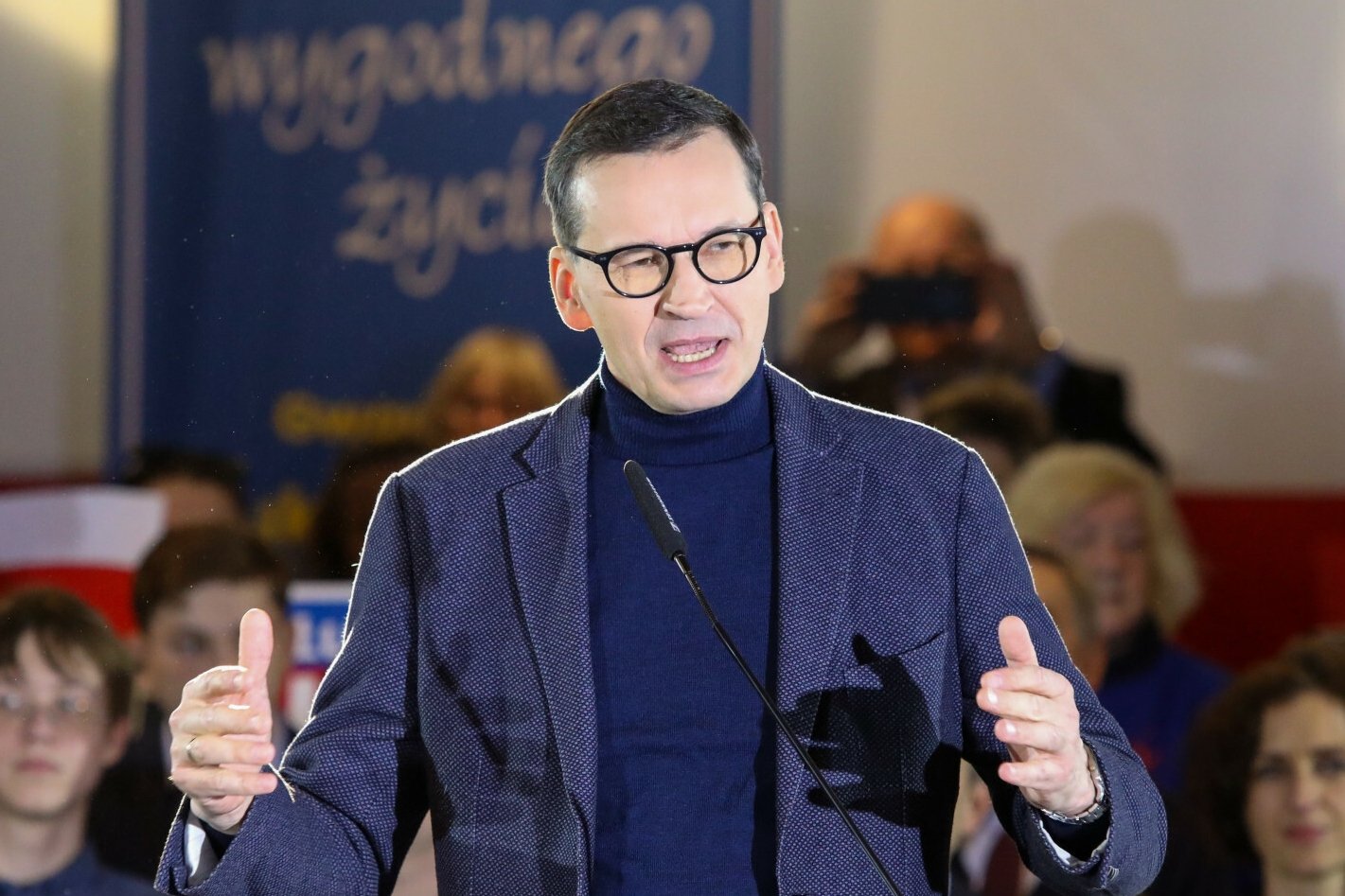 Incydent na spotkaniu z Morawieckim. Ludzie krzyczeli: "Won stąd".