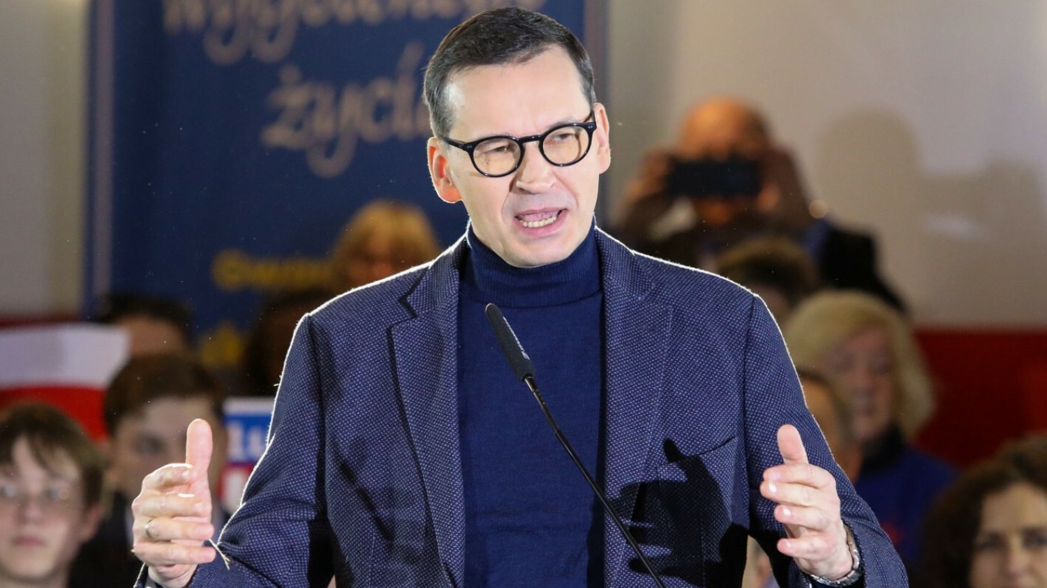 Incydent na spotkaniu z Morawieckim. Ludzie krzyczeli: "Won stąd".