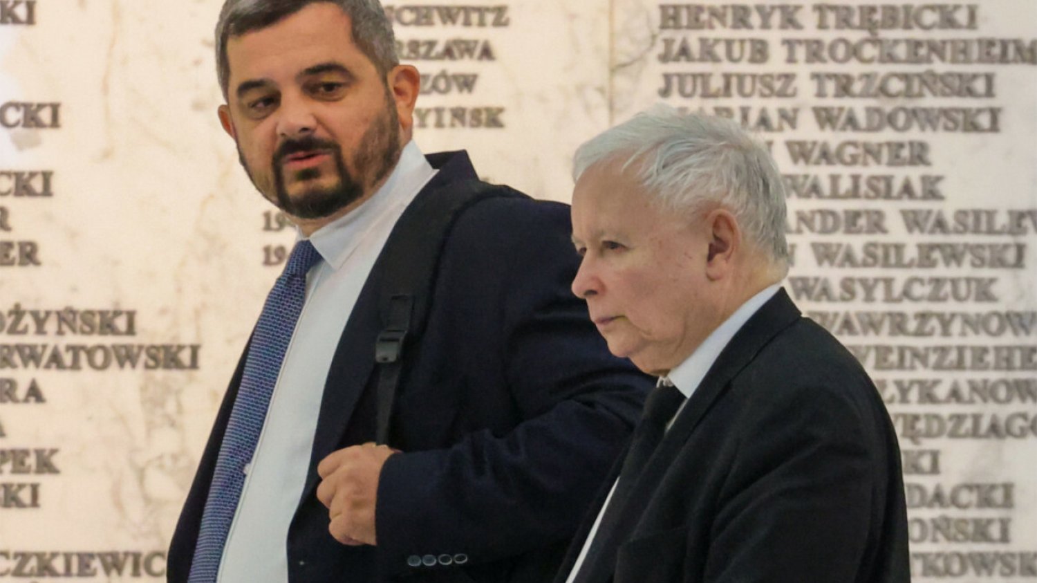 Krzysztof Sobolewski i Jarosław Kaczyński