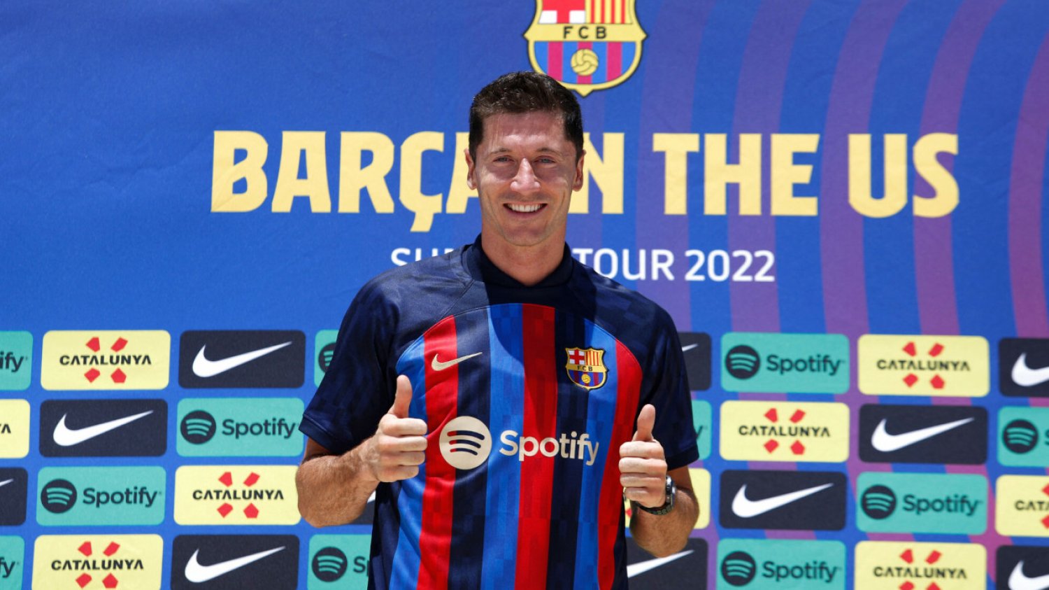 Robert Lewandowski zostanie oficjalnie zaprezentowany na Spotify Camp Nou dokładnie 5 sierpnia.