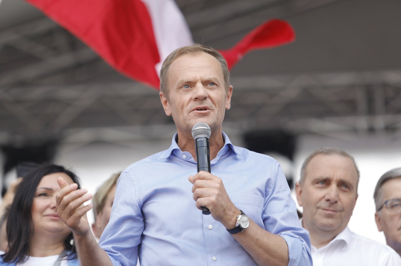 4 czerwca o godz. 12.00 w Warszawie rusza marsz zwołany przez Donalda Tuska (zdjęcie ilustracyjne).