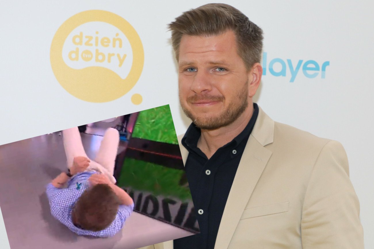 Filip Chajzer zaliczył wpadkę w "Dzień dobry TVN".