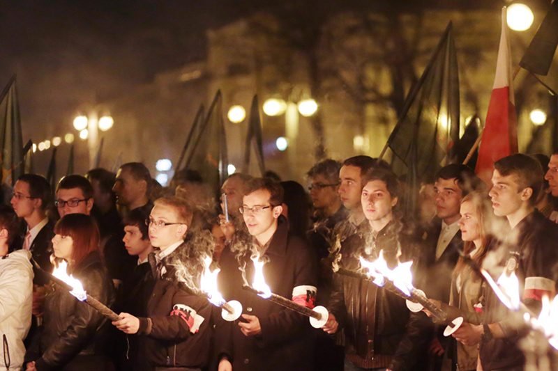 Narodowcy podczas I Pielgrzymki Młodzieży Narodowej usłyszeli, że muszą "odzyskać" Polskę