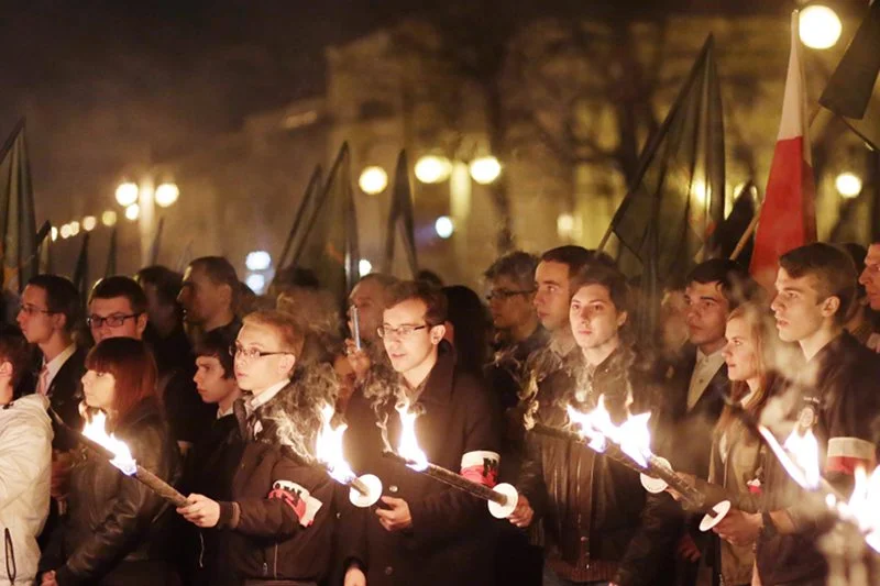 Narodowcy podczas I Pielgrzymki Młodzieży Narodowej usłyszeli, że muszą "odzyskać" Polskę