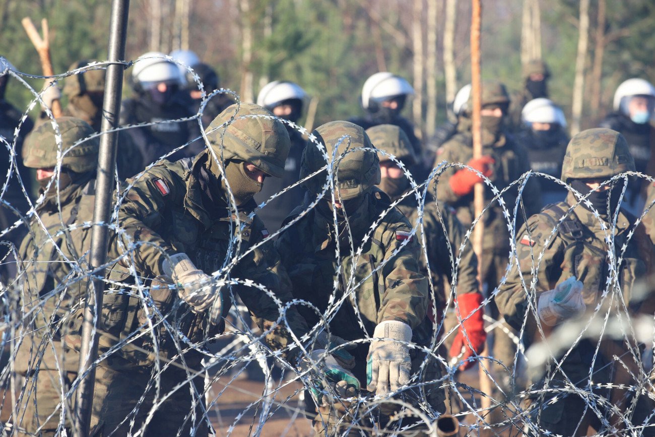 Sytuacja na granicy Polski z Białorusią jest coraz bardziej napięta. Pojawili się tam też żołnierze-sportowcy.