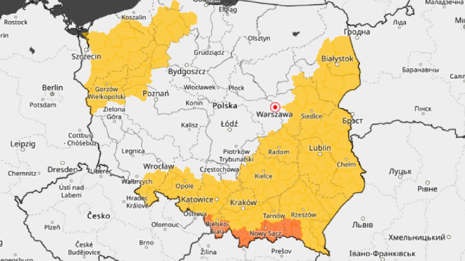 Pogoda. IMGW wydało alerty. Nadciągają burze, deszcze, a nawet przymrozki.