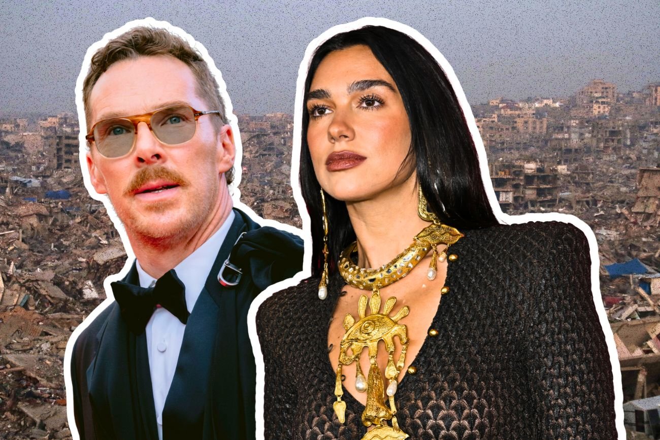 Dua Lipa, Cumberbatch i 300 innych gwiazd apeluje do premiera. Chodzi o Strefę Gazy