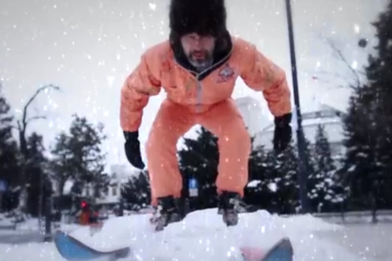 Szymon Majewski parodiuje minister Bieńkowską.