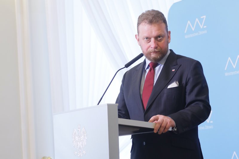 Minister zdrowia Łukasz Szumowski.