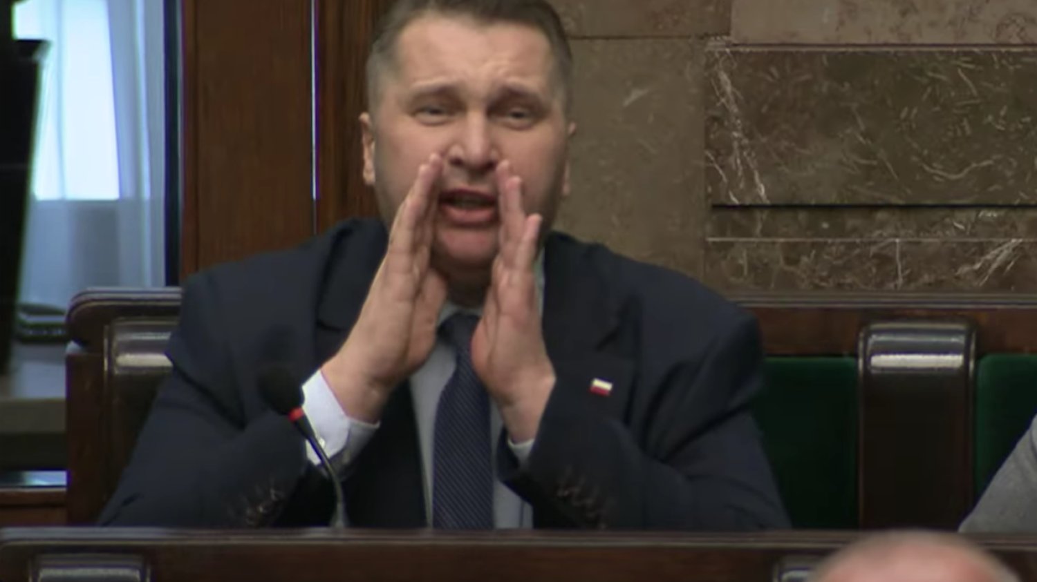 Co tam się wydarzyło?! Czarnkowi wyłączono mikrofon, więc zaczął wrzeszczeć