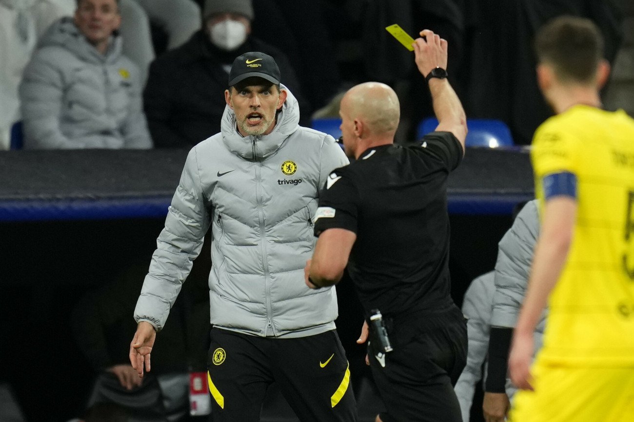 Thomas Tuchel był wściekły na polskiego sędziego Szymona Marciniaka w trakcie wtorkowego ćwierćfinału Ligi Mistrzów.