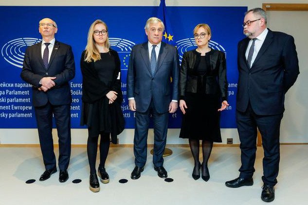 Magdalena Adamowicz wraz z rodziną przyleciała do Brukseli