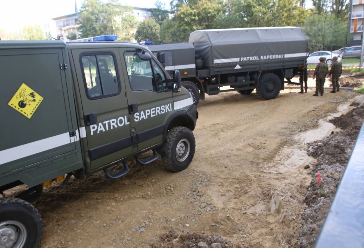 Ewakuacja we Wrocławiu. Saperzy wywiozą półtonową bombę