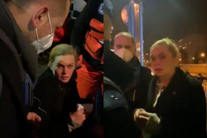 Zagraniczne media o interwencji policji wobec Nowackiej.