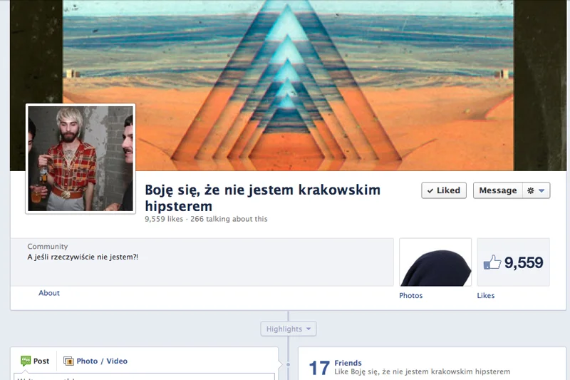 Boję się, że nie jestem krakowskim hipsterem