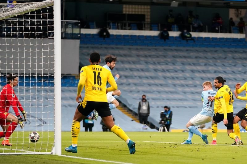 Borussia Dortmund dzielnie walczyła, ale nie dała we wtorek rady Manchesterowi City