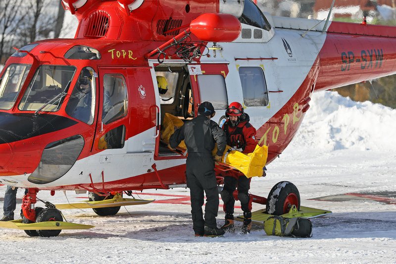 Dziecko trafiło do szpitala w Zakopanem.