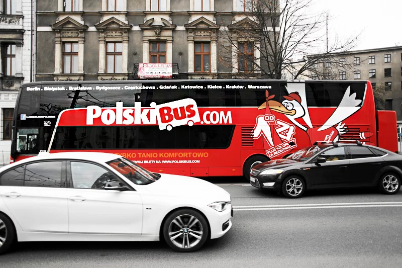 Pasażerka Polskiego Busa zaatakowała kierowcę i próbowała doprowadzić do wypadku.