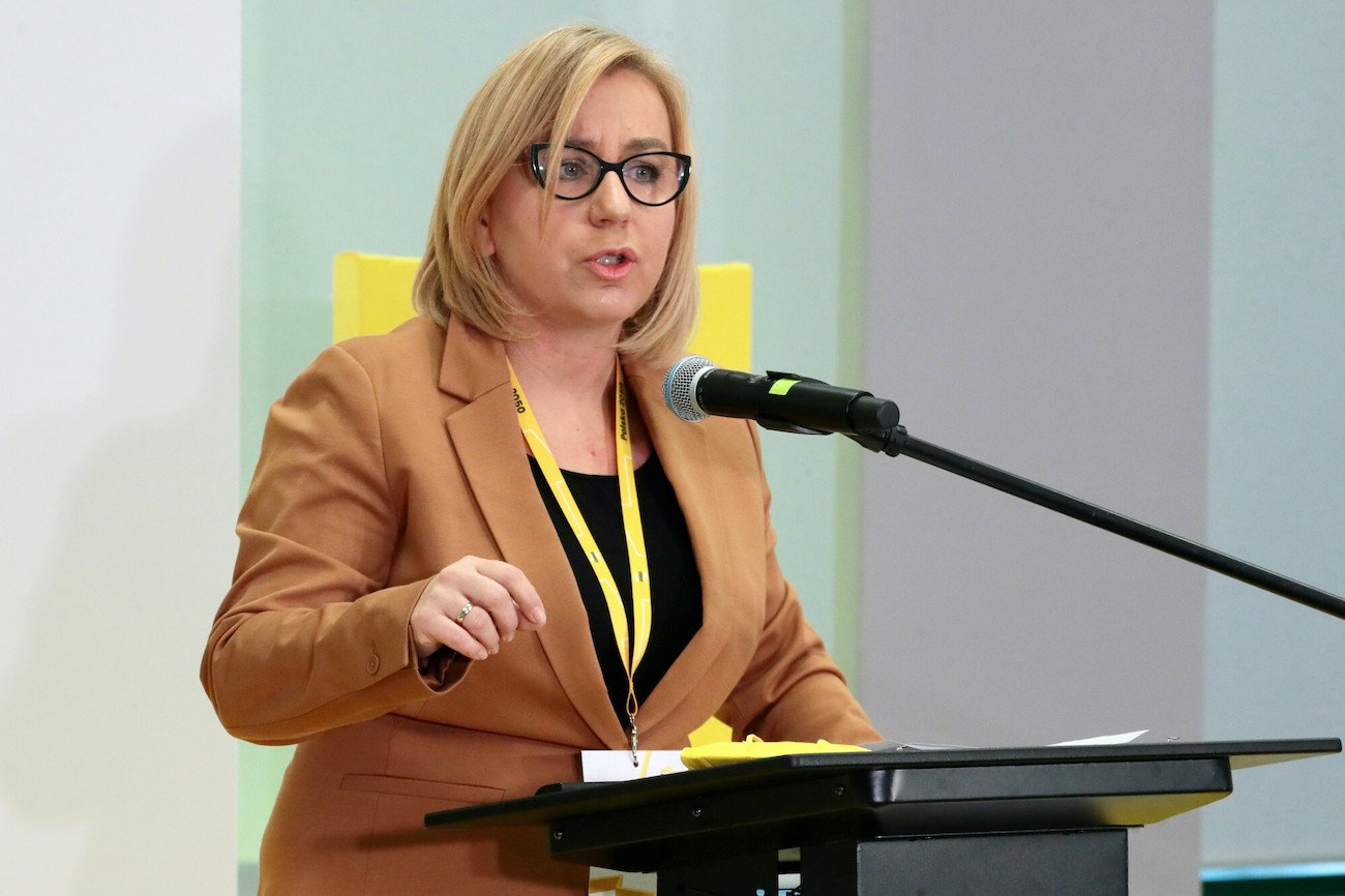 Paulina Hennig-Kloska, rzeczniczka i posłanka Polski 2050.