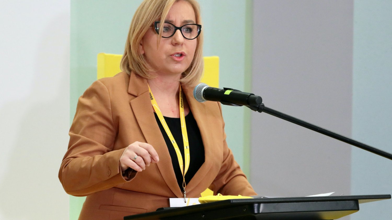 Paulina Hennig-Kloska, rzeczniczka i posłanka Polski 2050.