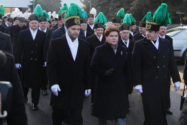 Jerzy Kurella (obok Beaty Szydło) uratował kopalnię  Brzeszcze